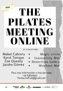 Poster for the Pilates Meeting